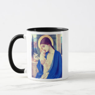 Caneca A Virgem Maria e o Menino Jesus Graça Renascentist