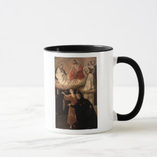Caneca A visão de St. Alphonsus Rodriguez