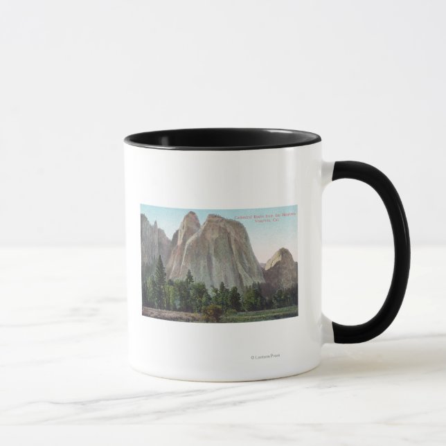 Caneca A Visão dos Prados das Rochas da Catedral (Direita)