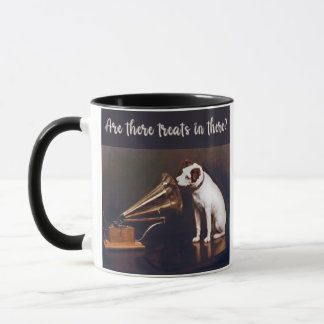Caneca A Voz do Mestre dele tem ameaças?