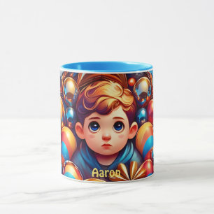 Caneca AARON ~ CUTE BOY ~ Mug