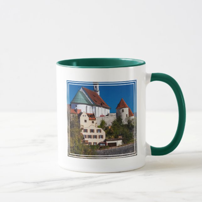 Caneca Abadia junto ao rio Lech (Direita)