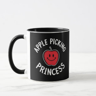 Caneca Abate da Fruta da Apple Picking Princess Apple