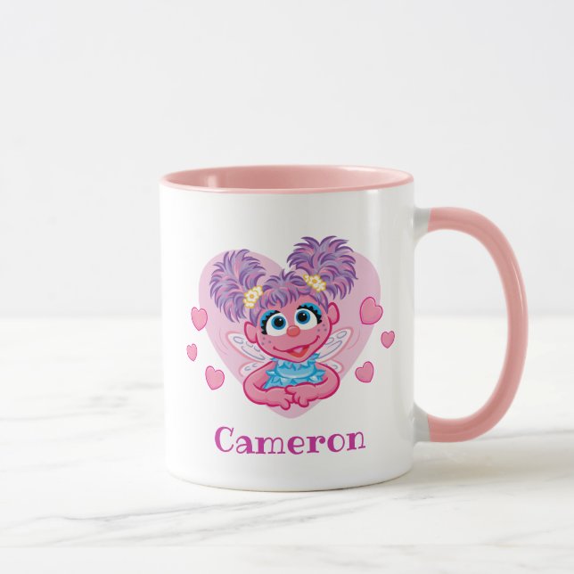 Caneca Abby Cadabby Namorados Hearts Graphic (Direita)