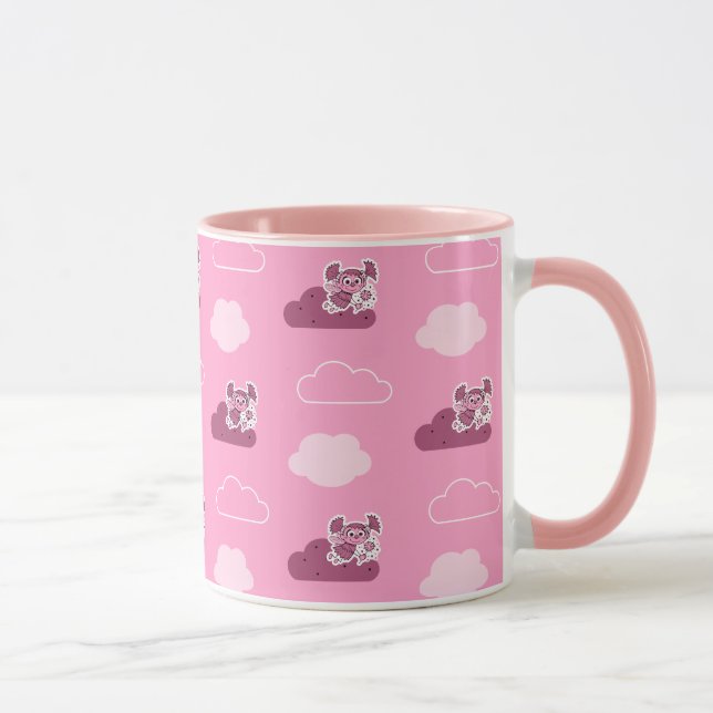 Caneca Abby Doodley Cloud Pattern (Direita)