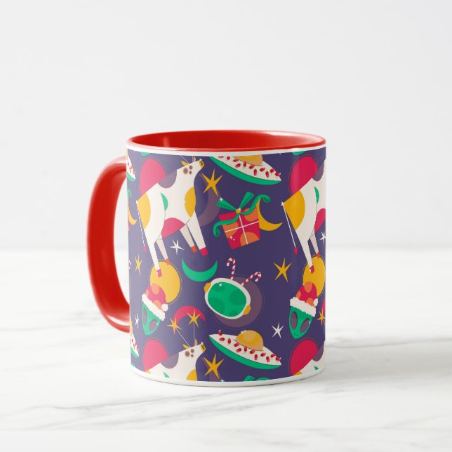 Caneca Abdução de alienígenas (Frente Esquerda)