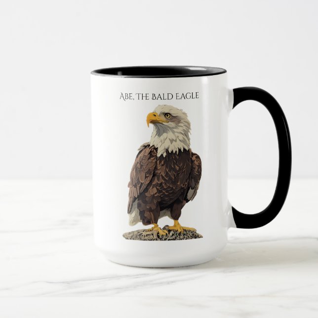 Caneca Abe the Bald Eagle Mug (Direita)