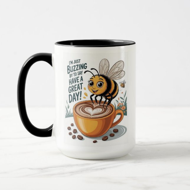 Caneca Abeia com café (Esquerda)