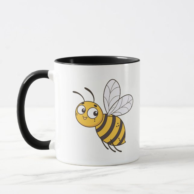 Caneca Abelha de mel da rainha voadora (Esquerda)