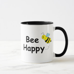 Caneca Abelha feliz