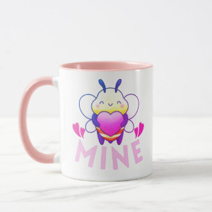 CANECA ABELHA MINHA - DIA DOS NAMORADOS ENGRAÇADO