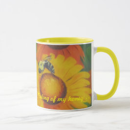 Caneca "Abelha ocupada "