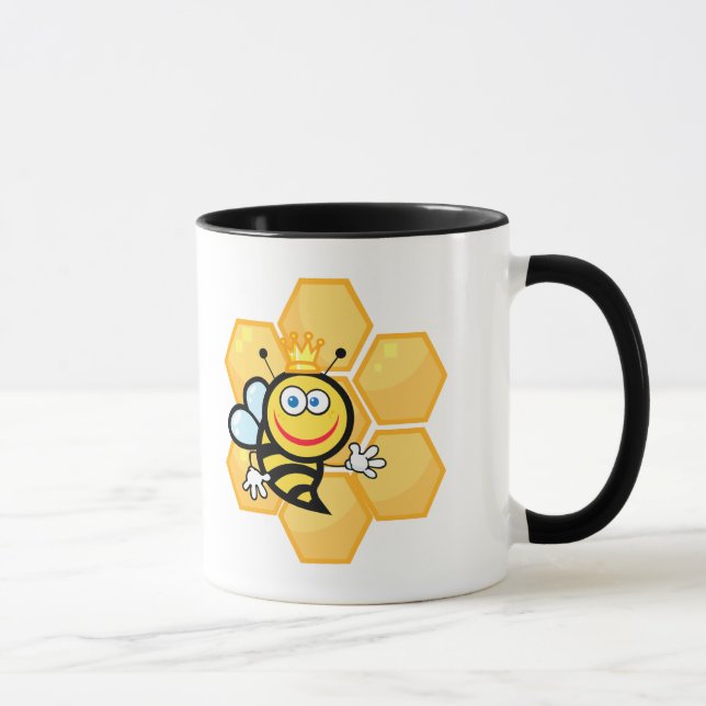 Caneca abelha rainha e colmeia (Direita)