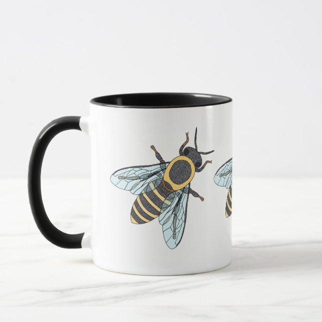 Caneca Abelhas de mel (11oz) - Combo Mug (Esquerda)