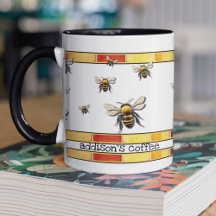 Abelhas e Comb de mel personalizáveis