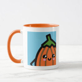 Caneca Abóbora De Ovo - Halloween | Adicione seu nome