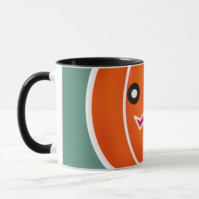 Caneca Abóbora no Halloween (Esquerda)