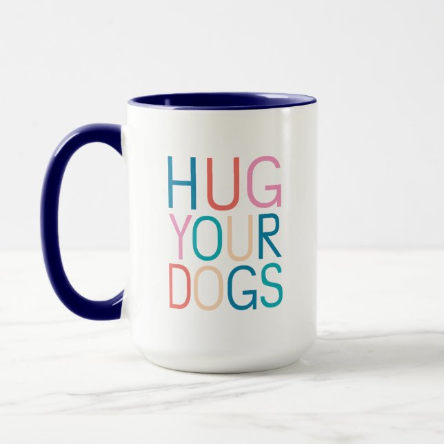 Caneca Abrace seus cachorros (Esquerda)