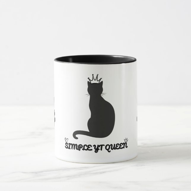 Caneca Abrace sua Rainha Interior em Cada Golinho! (Centro)