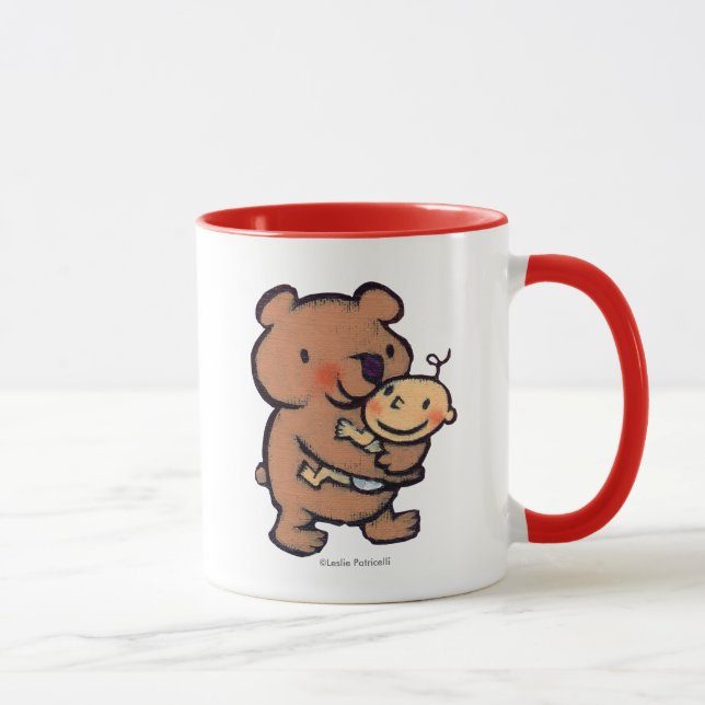 Caneca Abraço de urso grande de Leslie Patricelli Brown (Direita)