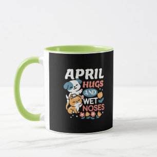 Caneca Abraços, Narizes Molhados e Primavera - Pet Reprod