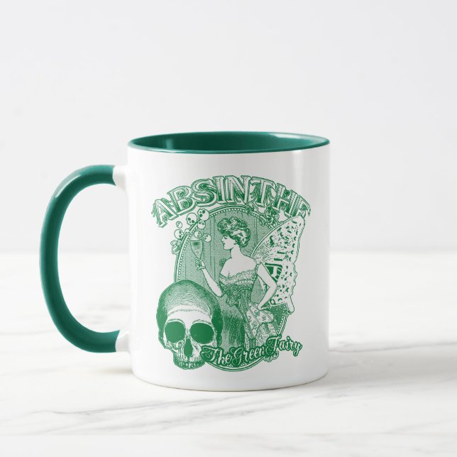 Caneca Absinthe Green Fairy Lady (Esquerda)
