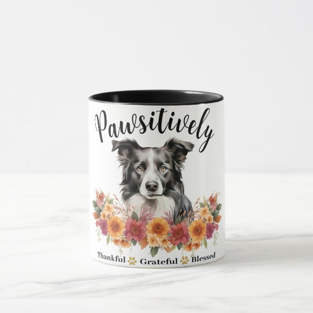 Caneca Absolutamente Grato Abençoado Cachorro Fofo (Centro)