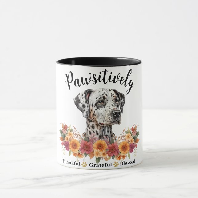 Caneca Absolutamente Grato Abençoado Cachorro Fofo (Centro)
