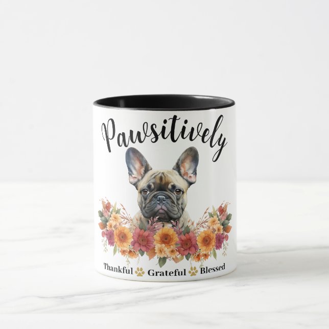Caneca Absolutamente Grato Abençoado Cachorro Fofo (Centro)