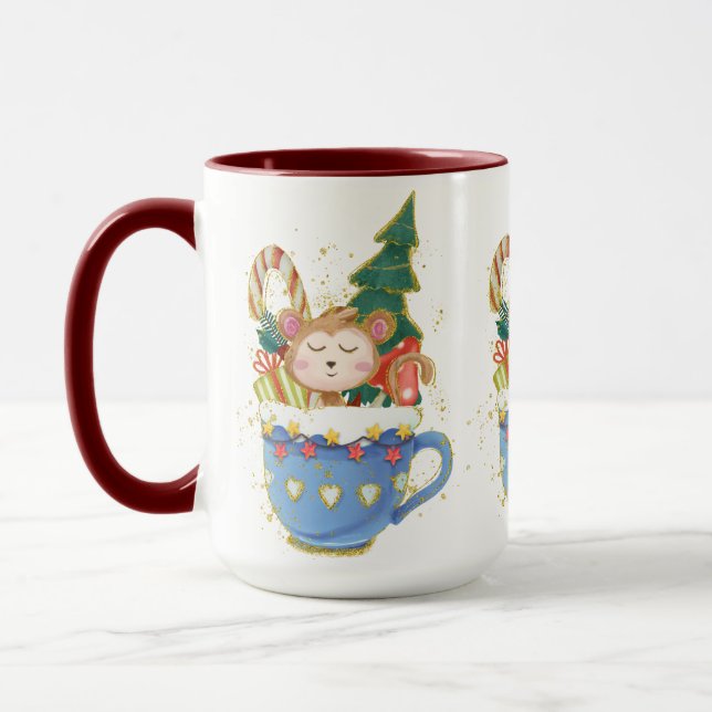 Caneca Absorvente de Natal encantador (Esquerda)