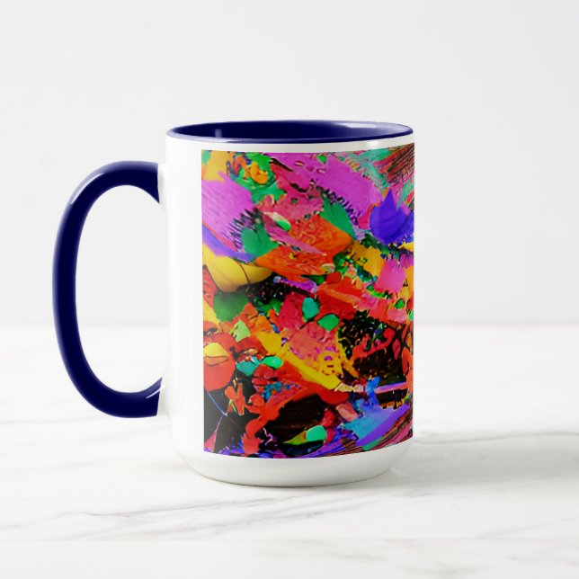 Caneca Abstração de Alta Voltagem (Esquerda)