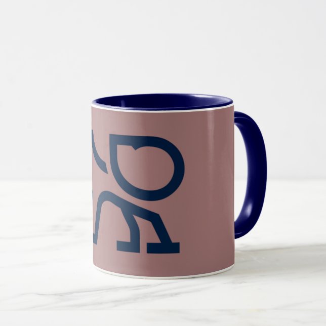 Caneca abstract coffee mug (Frente Esquerda)