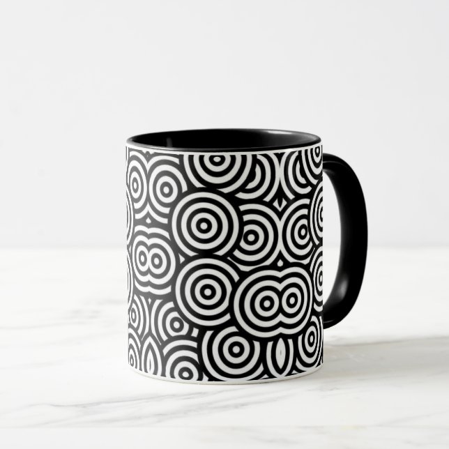 Caneca abstract color coffee mug (Frente Esquerda)