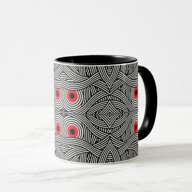 Caneca abstract mug (Frente Esquerda)