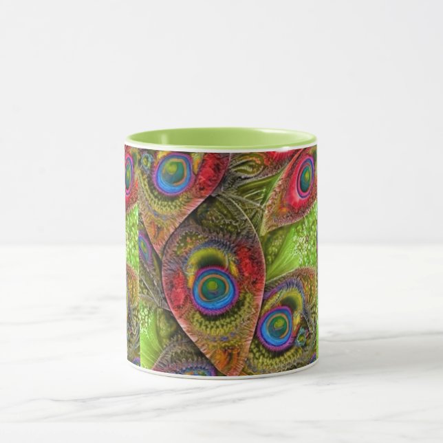 Caneca Abstract paisley Mug (Centro)