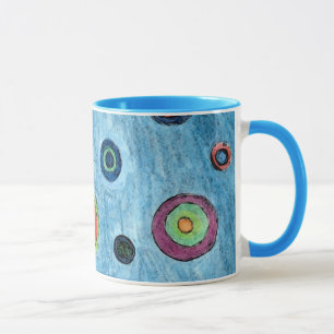 Caneca abstrata do divertimento