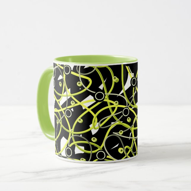 Caneca Abstratado (Frente Esquerda)