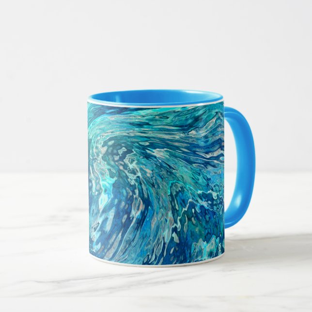 Caneca abstrato (Frente Esquerda)