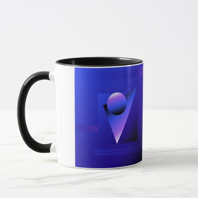 Caneca abstrato (Esquerda)