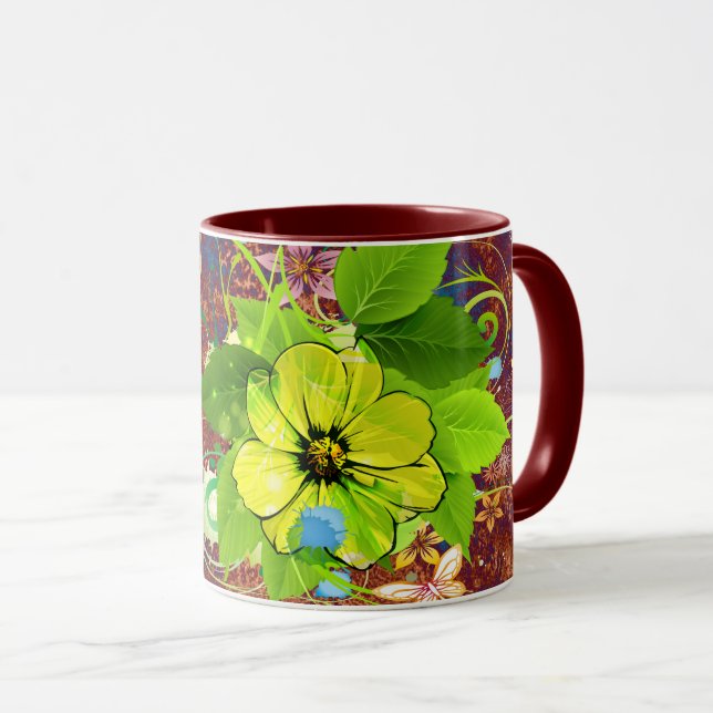 Caneca Abstrato Art 36.o Mug (Frente Esquerda)