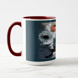 Caneca Abstrato Art Floral
