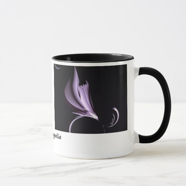 Caneca Abstrato de aço Magnolia (Direita)