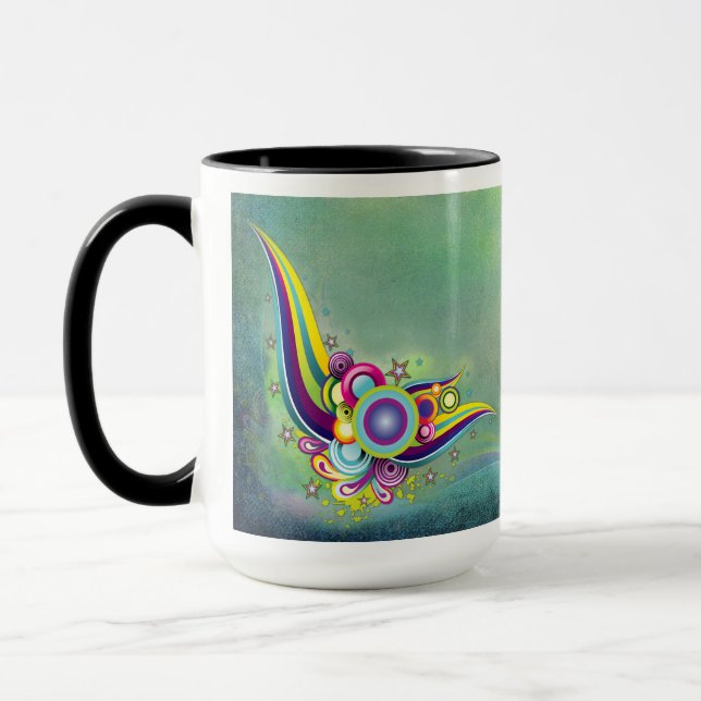 Caneca Abstrato Fantasy (Esquerda)