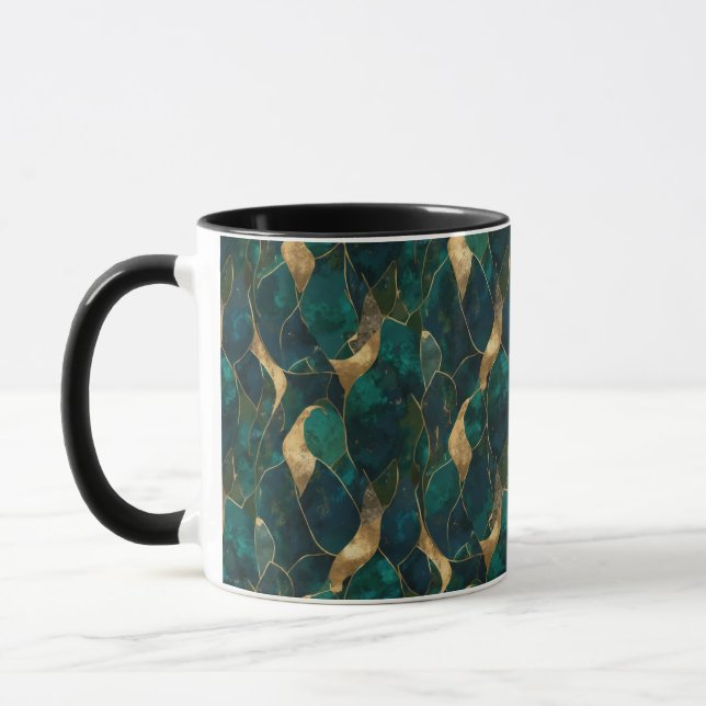 Caneca Abstrato Geométrico Luxurioso - Mug (Esquerda)