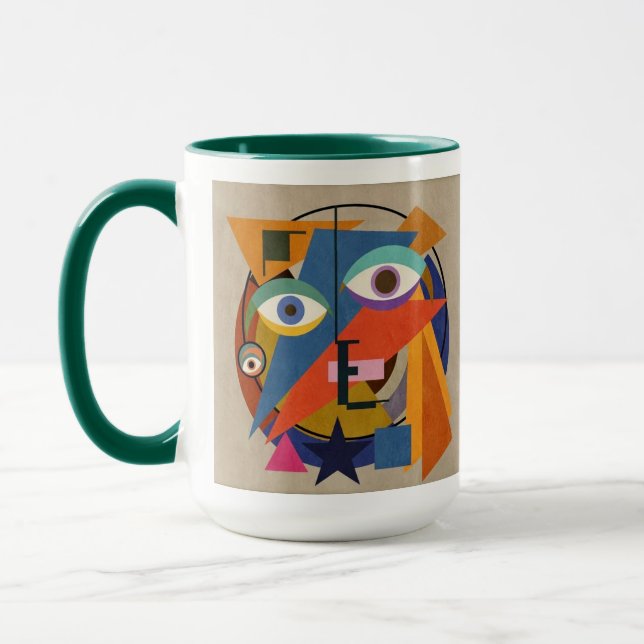 Caneca Abstrato - Kandinsky Personalizado (Esquerda)