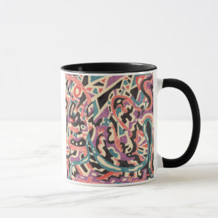 Caneca abstrato original "Selvagem"