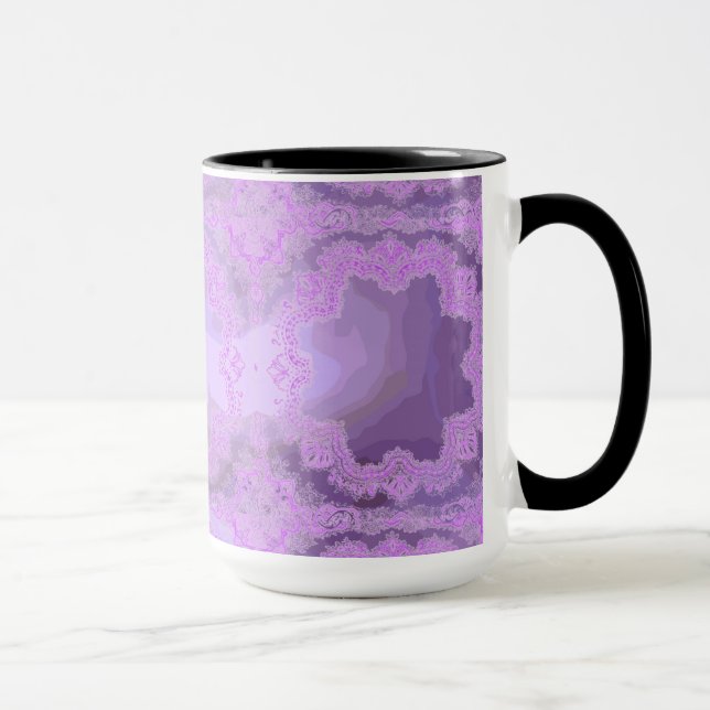 Caneca Abstrato Ringer Mug (Direita)
