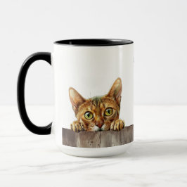 Caneca Abyssinian Cat Mug