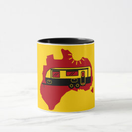 Caneca Acampamento Caravan australiano