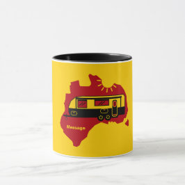 Caneca Acampamento Caravan australiano